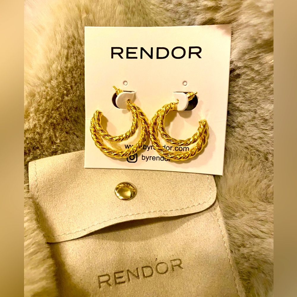 New Rachel Zoe x Render Victoria hoops